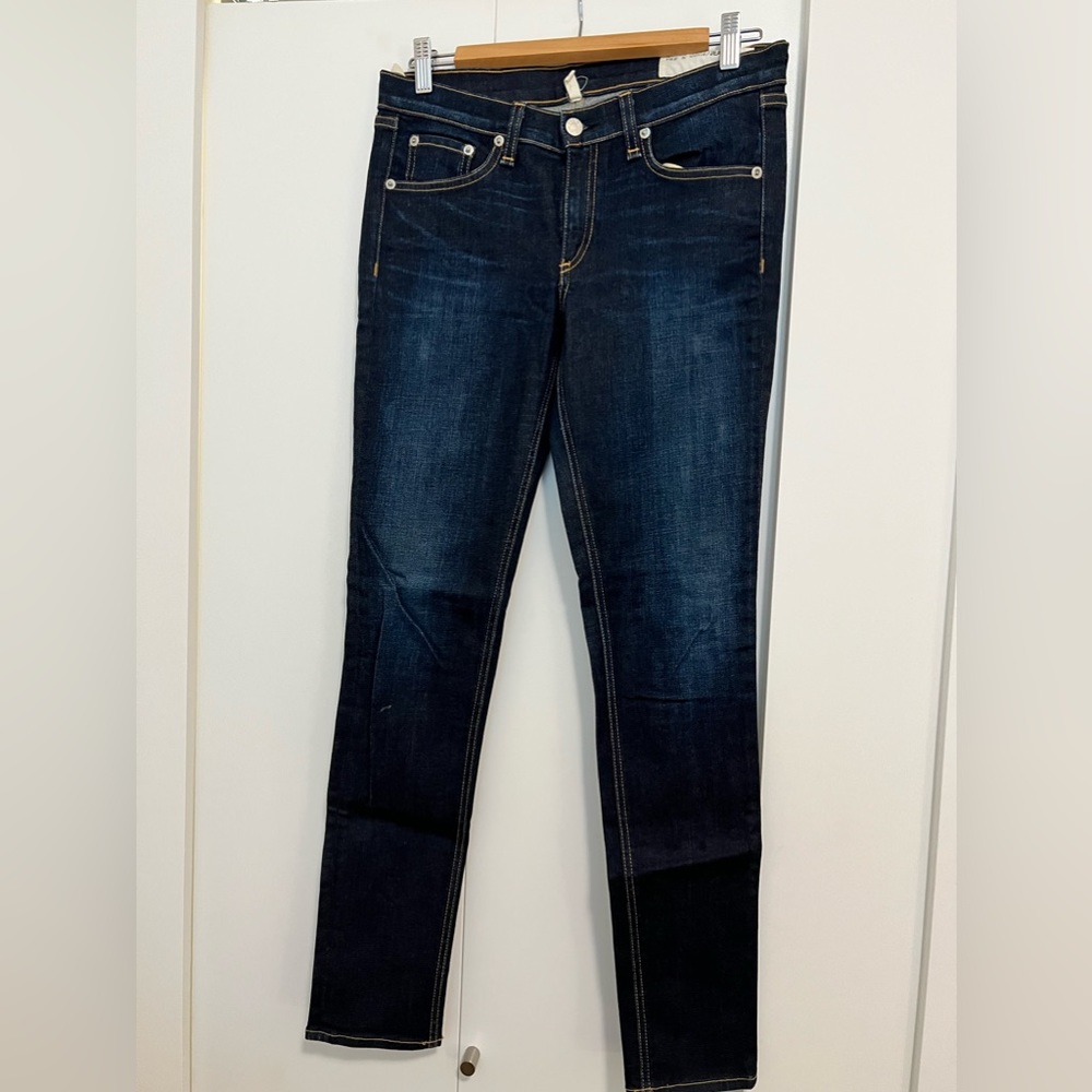 Rag & Bone Skinny Jeans, Dark wash